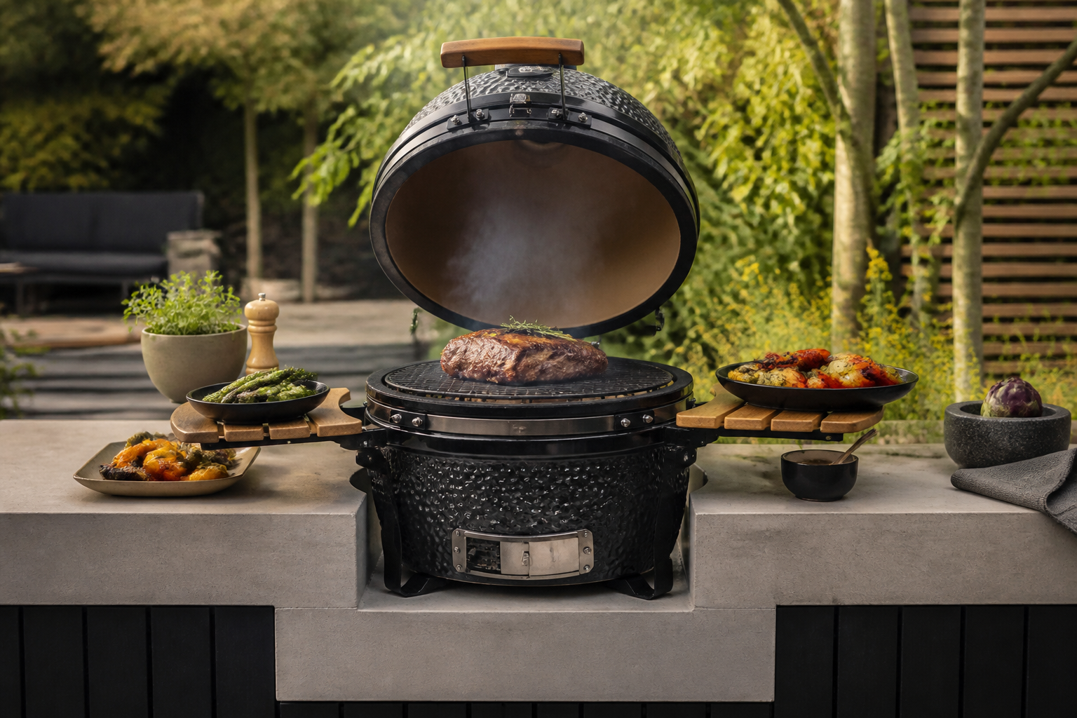 De beste kamado barbecue kiezen: let op deze eigenschappen