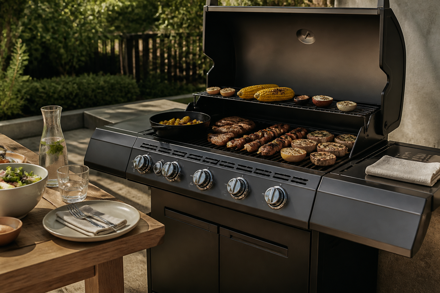 Welke barbecue is het beste voor een groot gezin?
